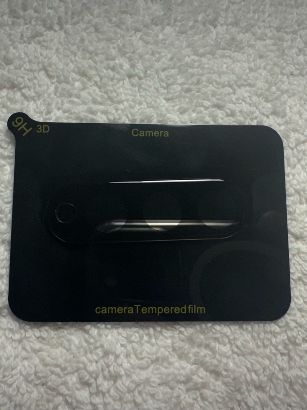 3D 9H Tempered Film Camera Lens Protector